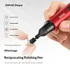 Electric Reciprocating Sander With 8pcs Sanding Head Handheld Reciprocating Polishing Tool for Crafts Miniatures Jewelry Woodworking