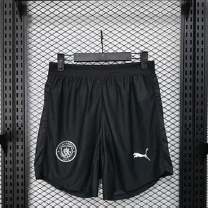 2025/2026 Player Version Manchester City Fourth Away Shorts  1:1 Thai Quality