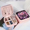 (US Local)DIY Cat Diamond Painting Kit Rotatable Mirror w Diamond Painting Jewelry Box