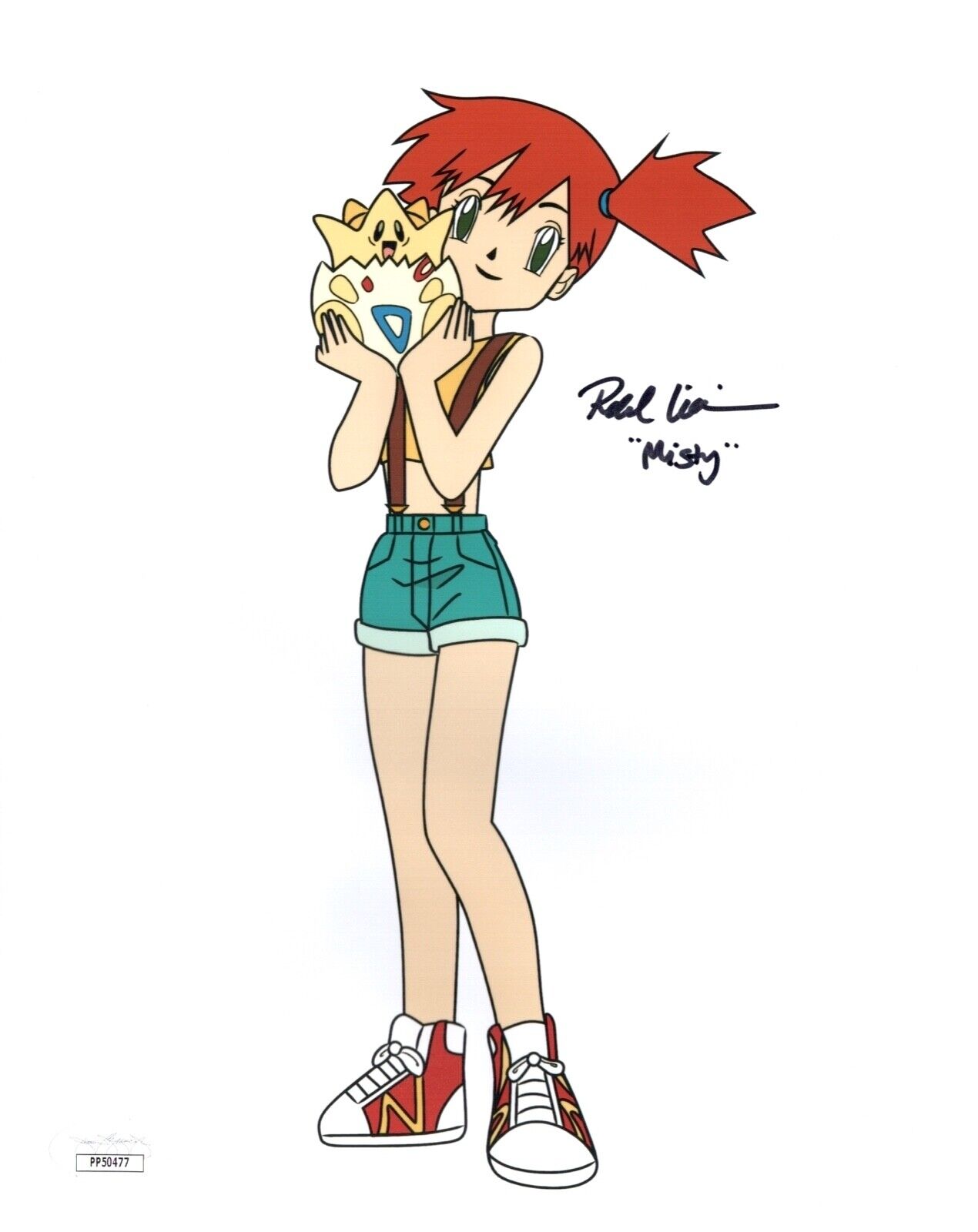 RACHEL LILLIS Signed 8x10 POKEMON MISTY Authentic Photo Poster painting Autograph JSA COA