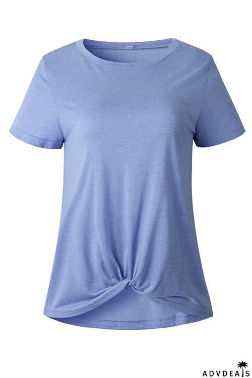 Knot Short Sleeve T Shirt