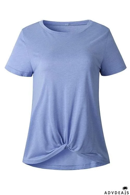 Knot Short Sleeve T Shirt