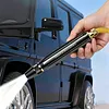 High Pressure Power Washer Nozzle with 3 Adjustable Spray Patterns Car Washing Water Gun Leak-Proof Water Pressure Washing Sprayer for Garden Watering&Pet Washing (A)