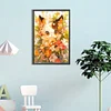 (40*60cm)Cat with Flower - Full Round Drill Diamond Painting