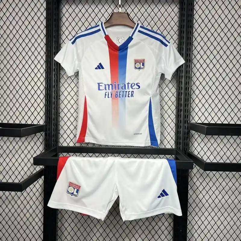 24/25 Kids Lyon Soccer Jersey Home