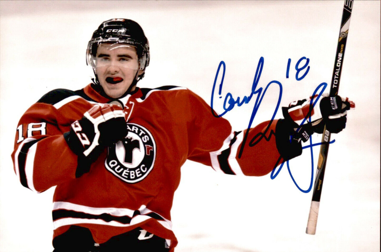 Cody Donaghey SIGNED 4x6 Photo Poster painting QUEBEC REMPARTS / OTTAWA SENATORS #3