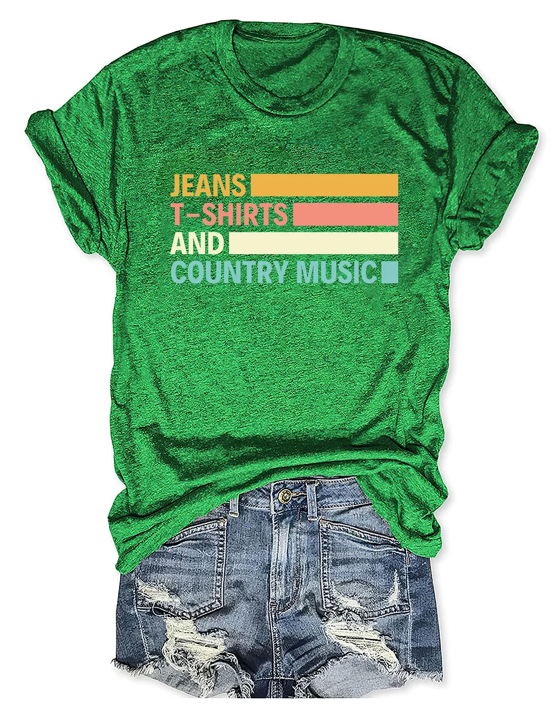 Jeans T-shirts And Country Music T-Shirt