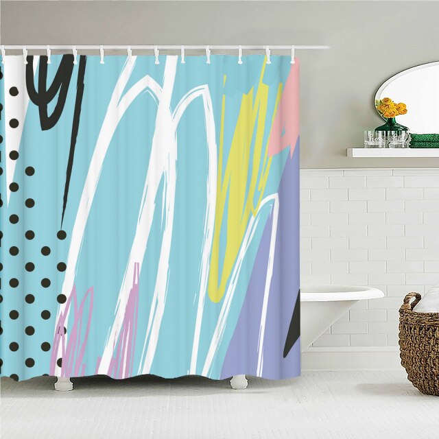 

Shower Curtain – Geometric Art-180*180cm, 501 Original