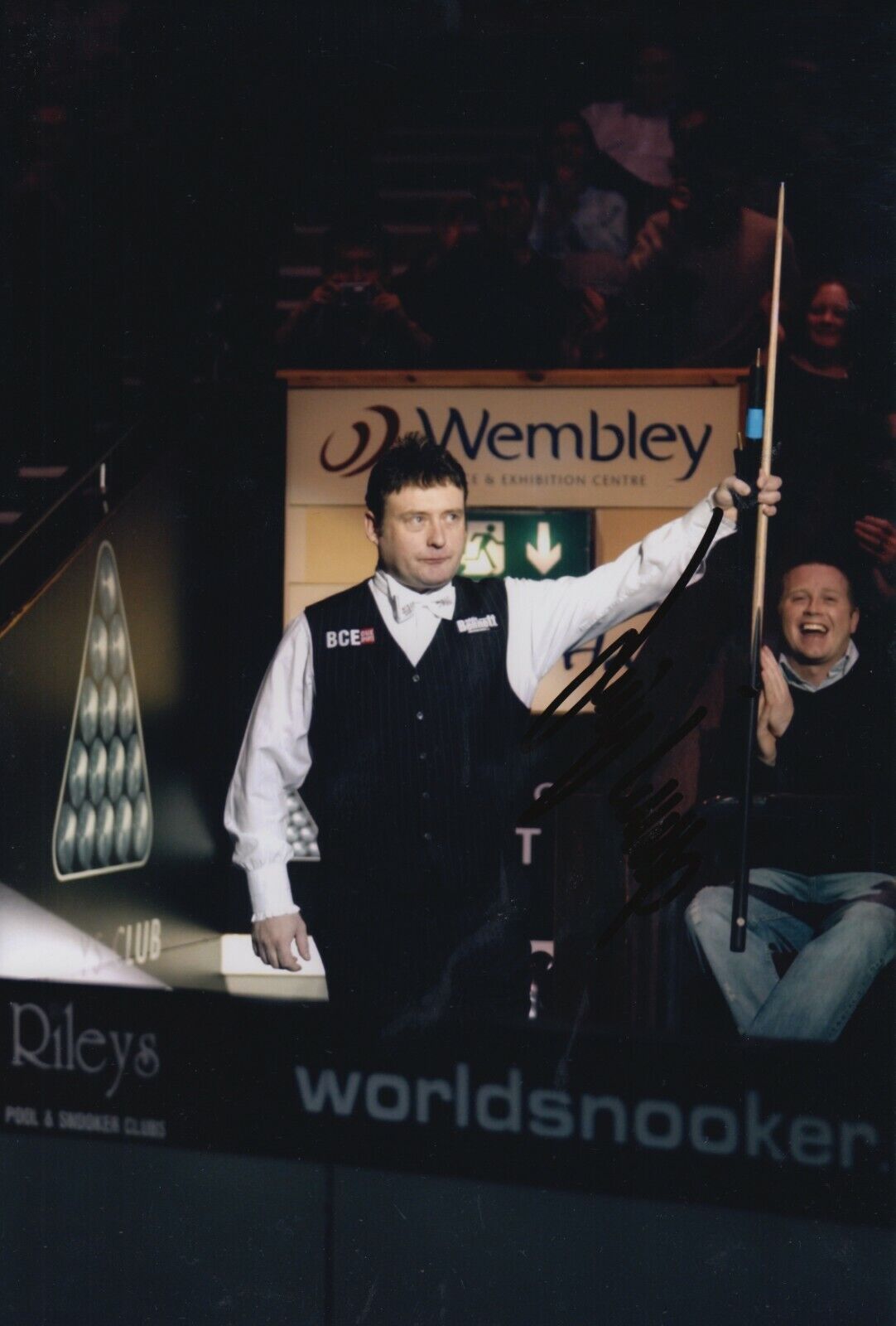 Jimmy White Hand Signed 12x8 Photo Poster painting - Snooker Autograph.