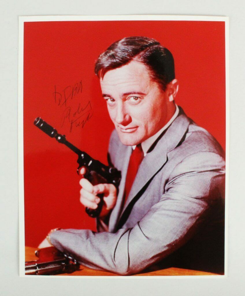 Robert Vaughn Signed Photo Poster painting 8x10 The Man From Uncle - COA JSA