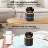 Multifunctional Wireless Charger For Watch, Earphone, Mobile Phone, Magnetic Charging, 5.4 Bluetooth Speaker, Light