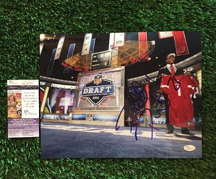 PATRICK PETERSON Signed Full name Draft Photo Poster painting 11x14 Gorgeous SIG JSA/COA M59899