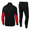 Joyfball 2024/2025 Liverpool Long Zipped Jacket Black Soccer Jersey 1:1 Thai Quality Set