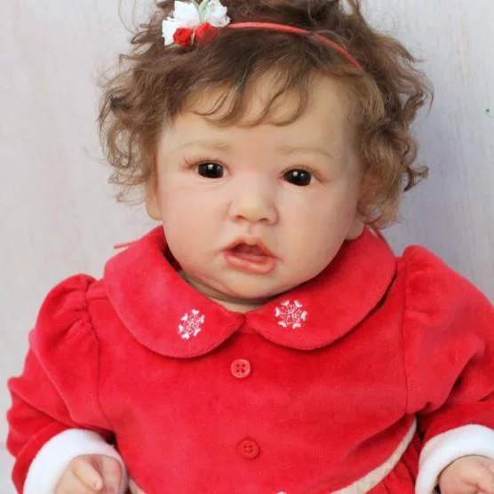  22"Kleine Aaliyah Reborn Babypuppe Mädchen - RSDP-Rebornbabypuppen-Rebornbabypuppen.de