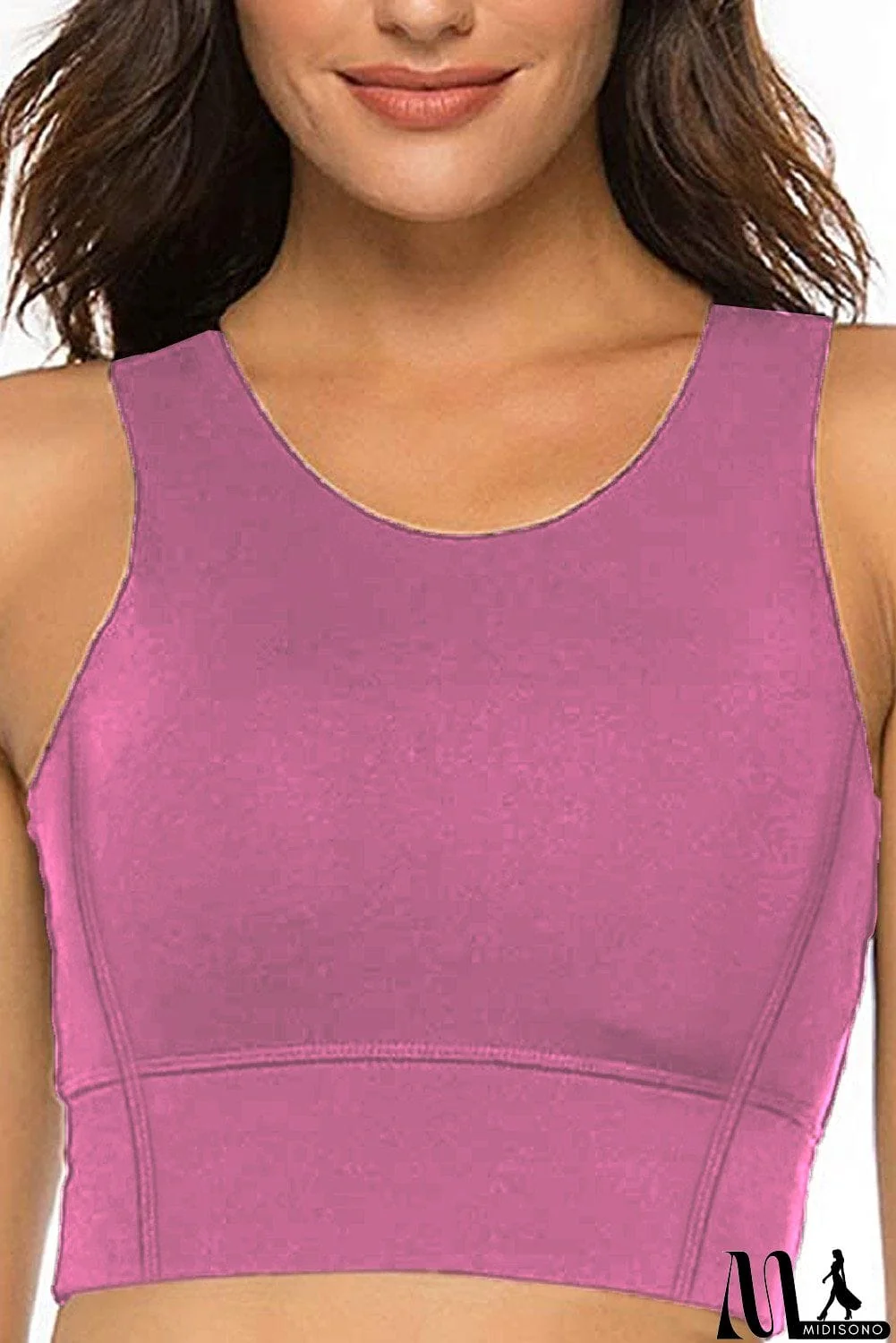 MidiSono - Rosy Wireless Performance Knitted Sports Bra