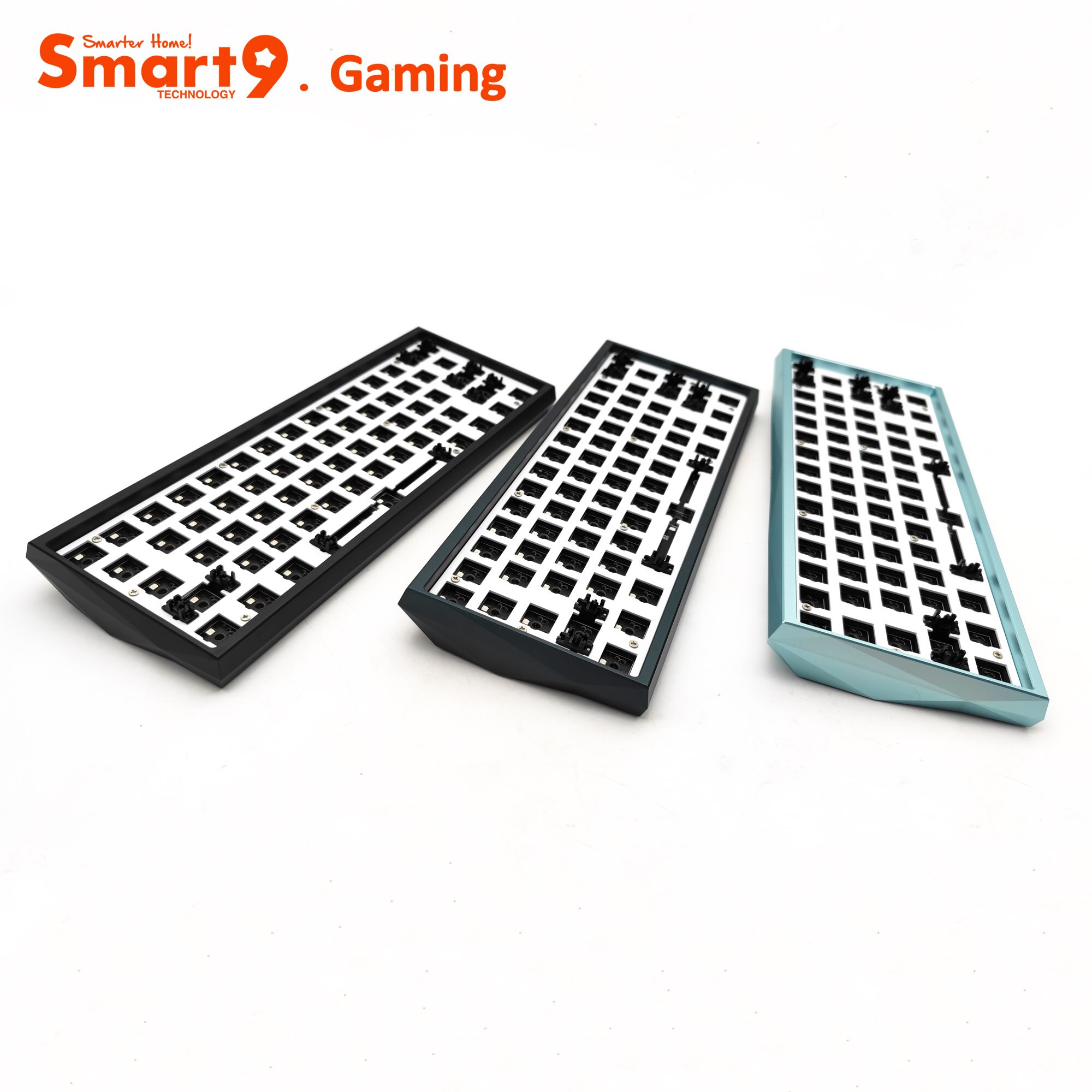 Smart9 61Key Layout Diamond Design CNC Metal 5Pin Hot Swap Full RGB ...