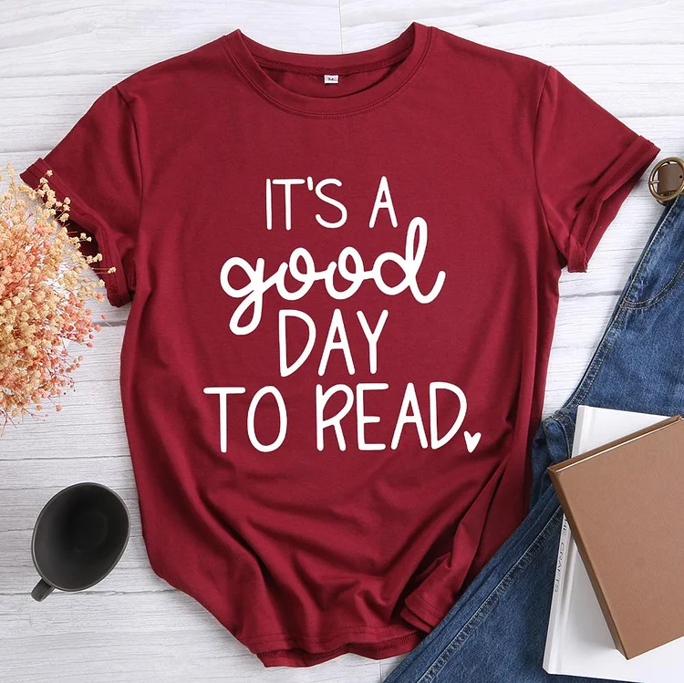 ANB - It's A Good Day To Read A Book Book Lovers Tee-010685