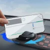 Tapis antidérapant multifonction pour voiture avec support de téléphone rotatif