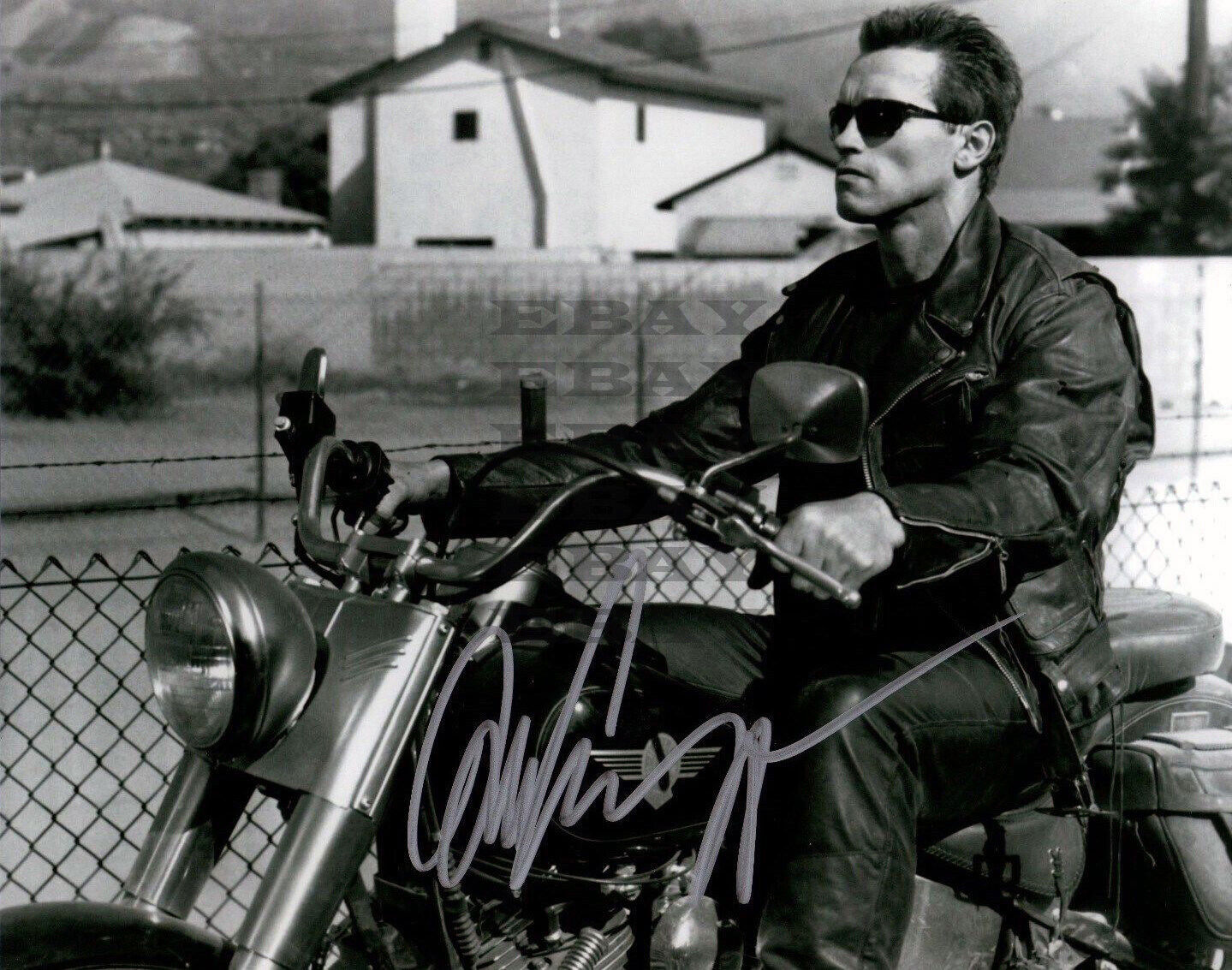 Arnold-Schwarzenegger-Terminator Autographed Signed 8x10 Photo Poster painting Rep