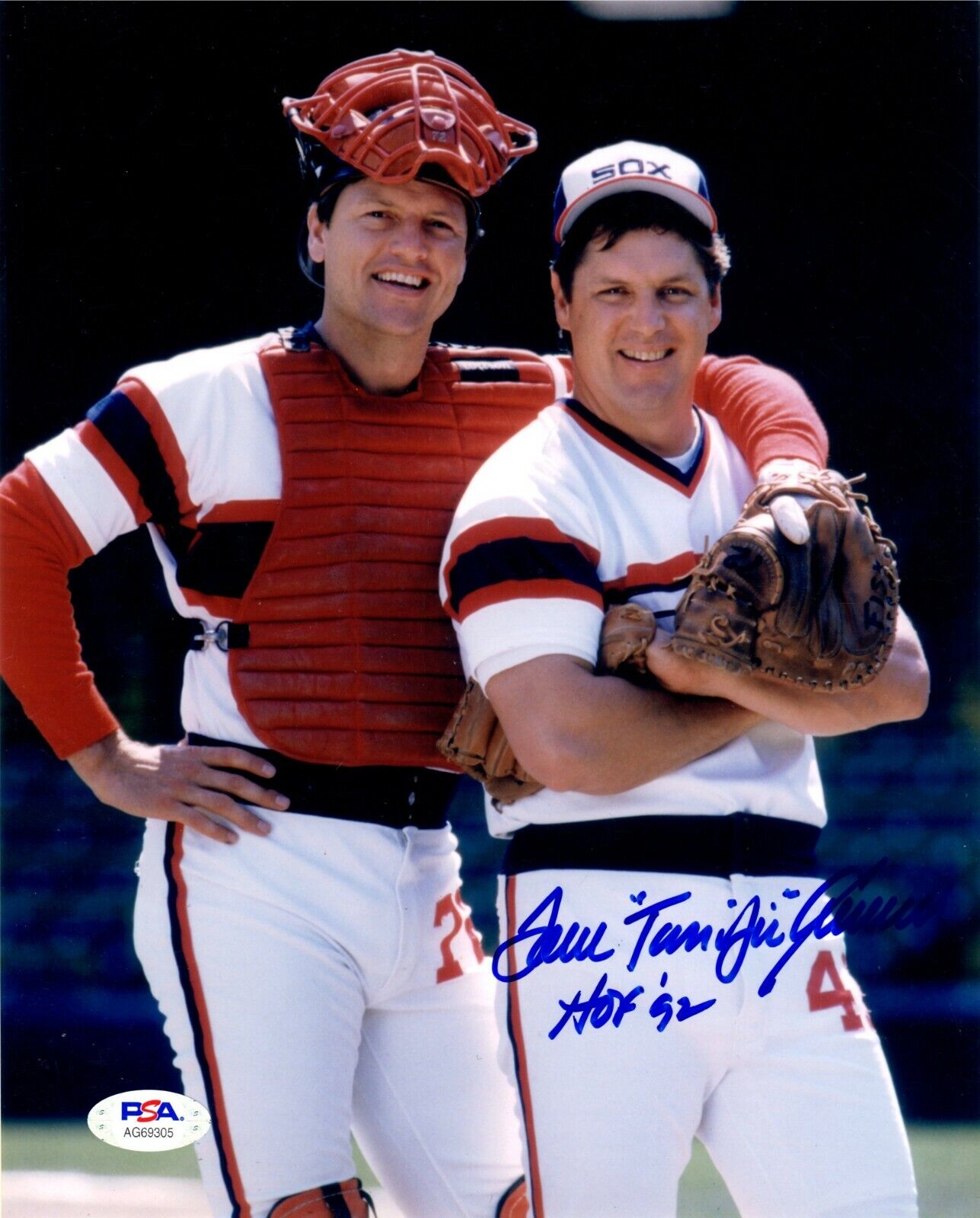 Tom Seaver autographed signed inscribed 8x10 Photo Poster painting MLB Chicago White Sox PSA