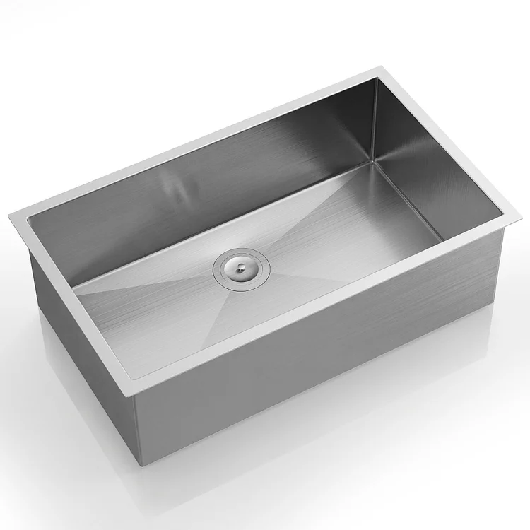 EVERSTEIN Dual Mount Brushed Stainless Steel Kitchen Sink SFS-9002SK-SS32
