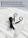 USB Heated Shoe Insoles Foot Warmer Film Winter Warm Insoles for Men and Women