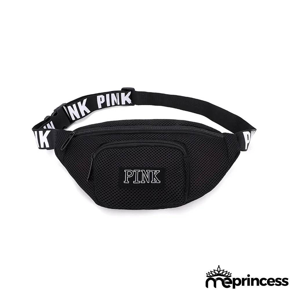 PINK Letter Sports Waist Bags