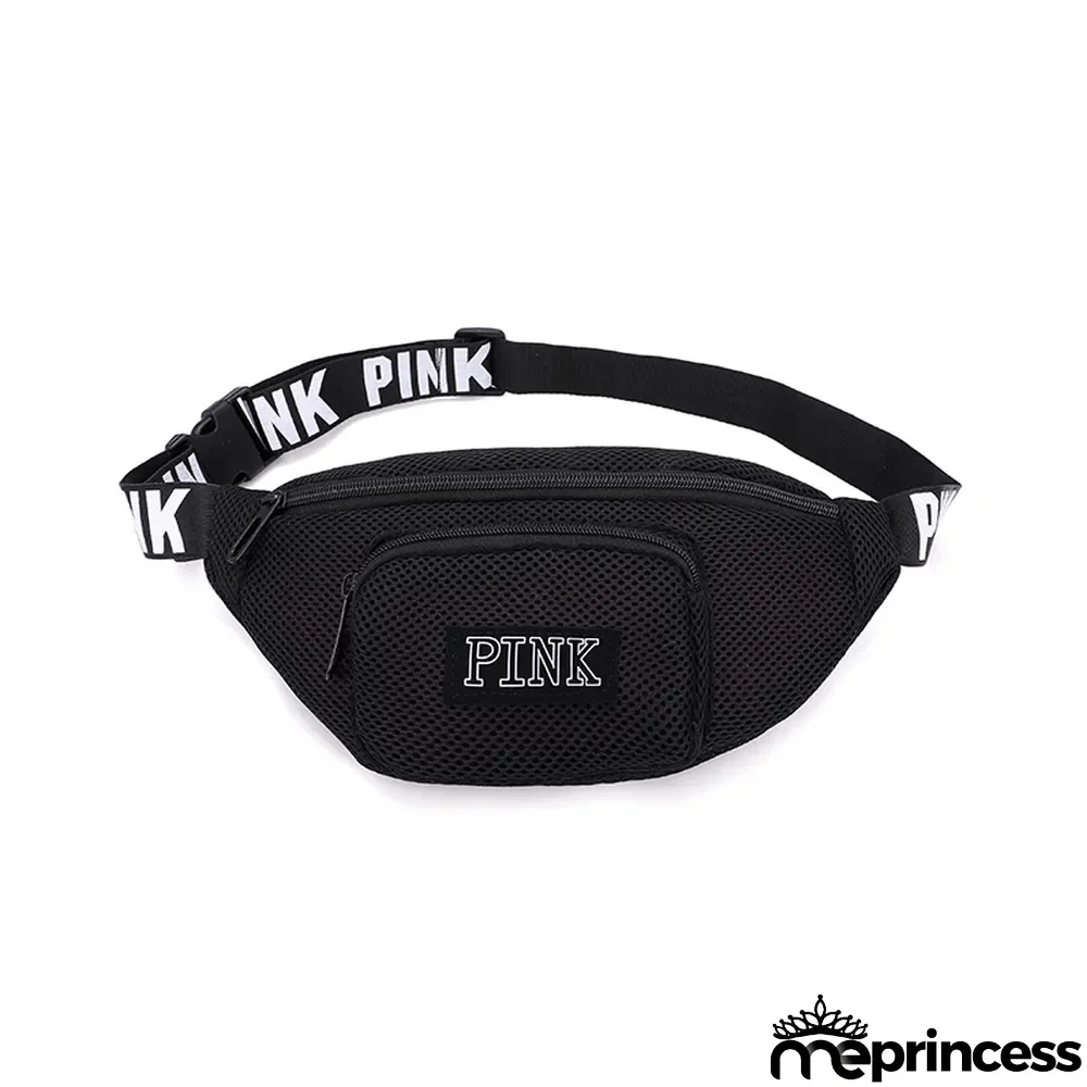 PINK Letter Sports Waist Bags