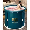 6-Layer PVC Free Installation Flexible Plastic Bathtub Soak Portable Bathtub Adult Shower Ice Bath Hot Water Bath