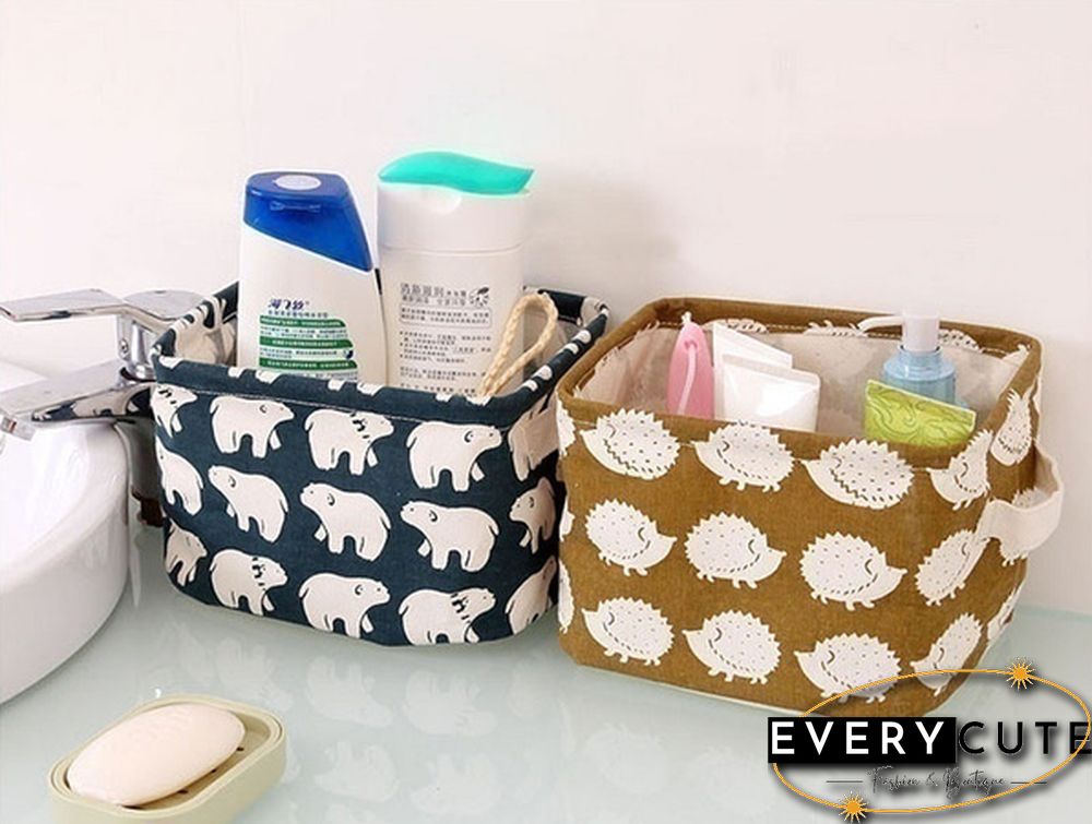 Creative sundry cabinet underwear basket