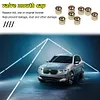 8pcs Copper Car Tire Valve Stem Air Caps Wheel Tyre Valve Caps Dust Covers