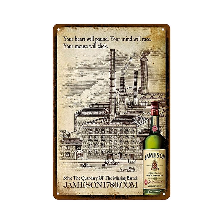 Landscape - Metal Sign - 7.9x11.8in
