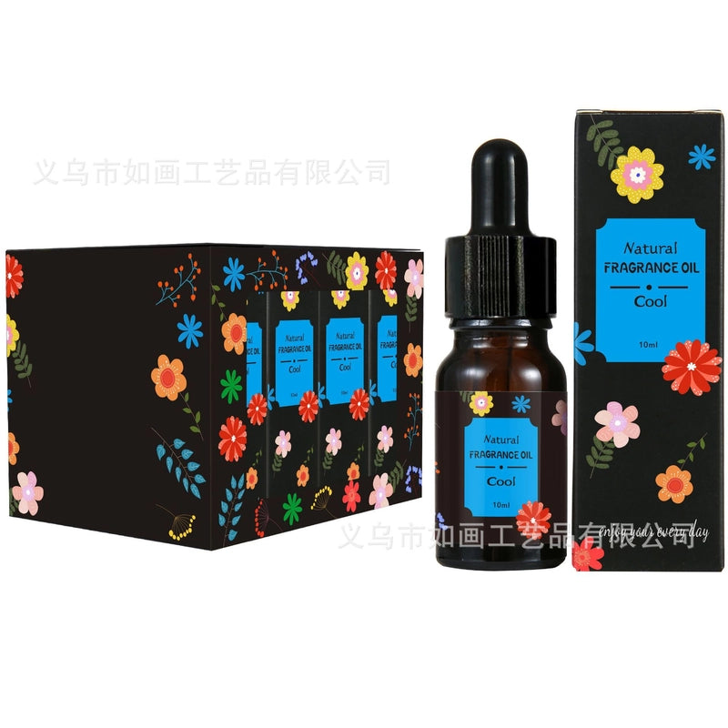 12 Pieces Humidifier Diffuser Dropper Aromatherapy Essential Oil Bedroom Relaxation Soothing Fragrance Source Factory 24 Flavor Plant Essential Oil