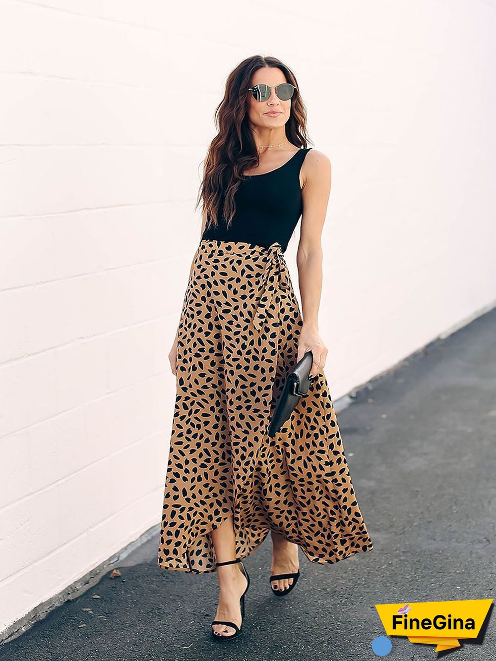 Vacation Floral Printed Skirt