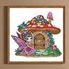 Mushroom Fairy - Crystal Rhinestone Diamond Painting