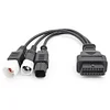 Diagnostic Adapter Cord 3 4 6 Pin Code Reader Adapter Cable for Motorcycle
