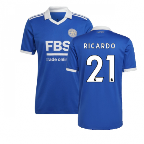 Leicester City Ricardo Pereira 21 Home Shirt Kit 2022-2023