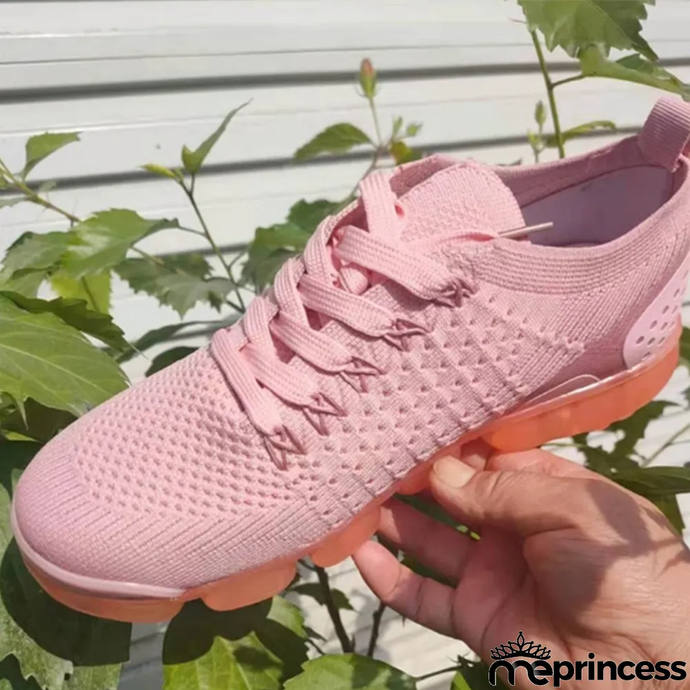 White Street Sportswear Split Joint Closed Sport Running Shoes