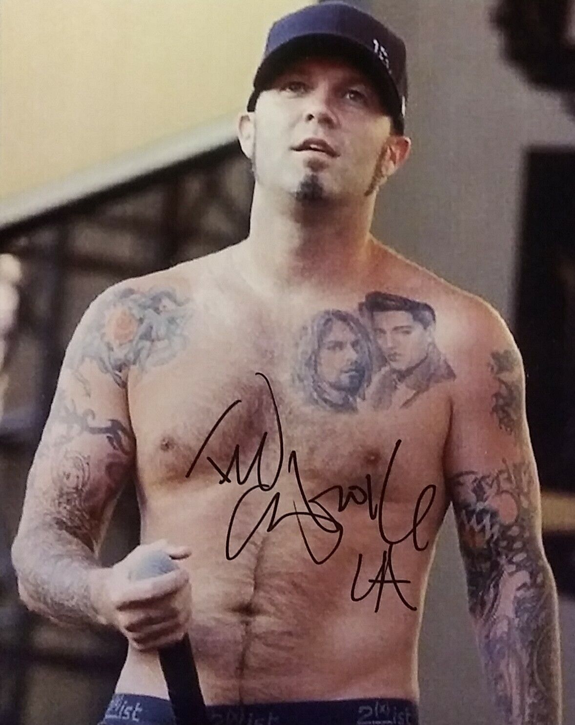 Fred Durst signed 8x10