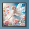 Diamond Painting-DIY Crystal Rhinestone Flower Fairy