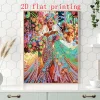 Diamond Painting-DIY Crystal Rhinestone Girl