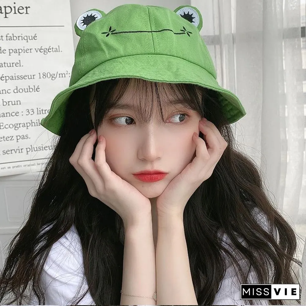 Frog Eyes Fisherman Hat