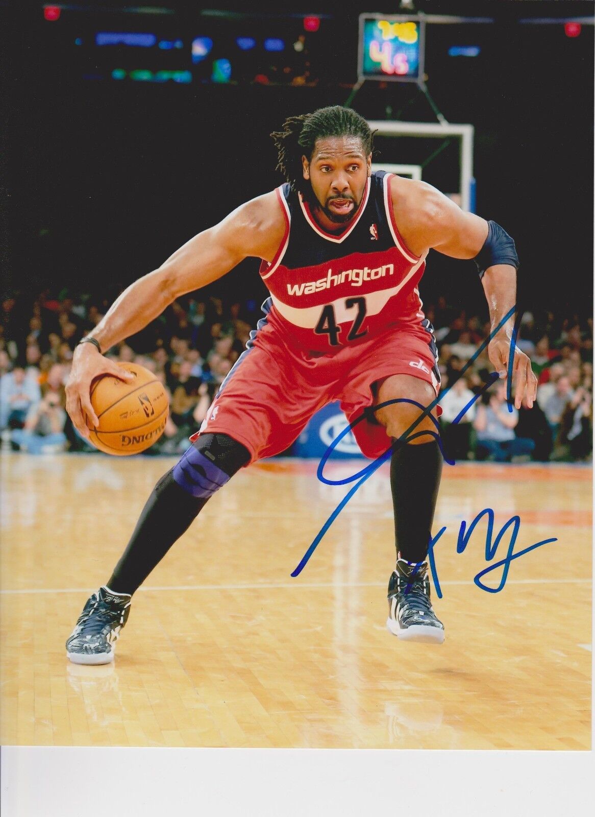 NENE HILARIO signed autographed WASHINGTON WIZARDS 8x10 Photo Poster painting w/COA