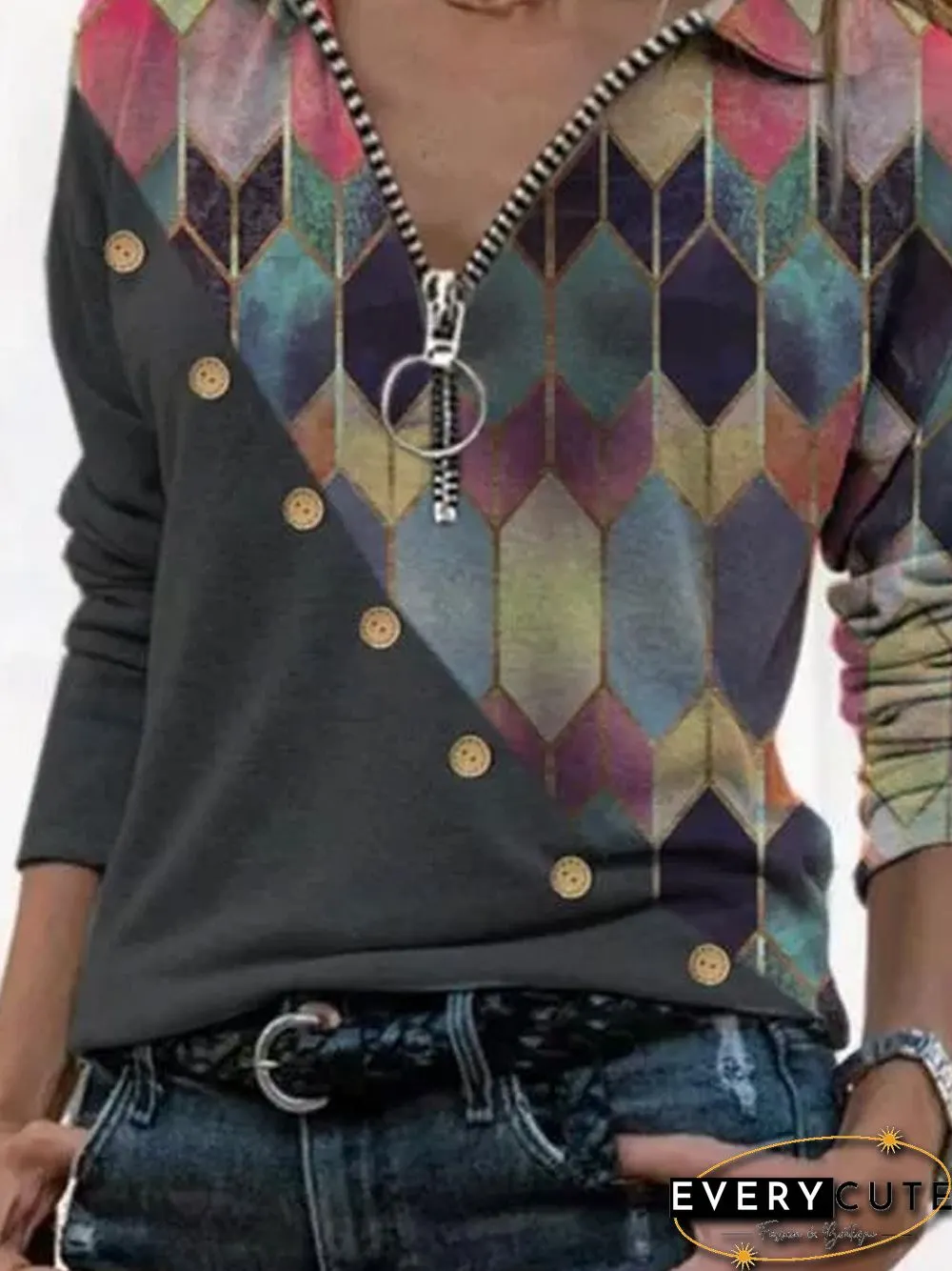 Vintage Long Sleeve Sweatshirt