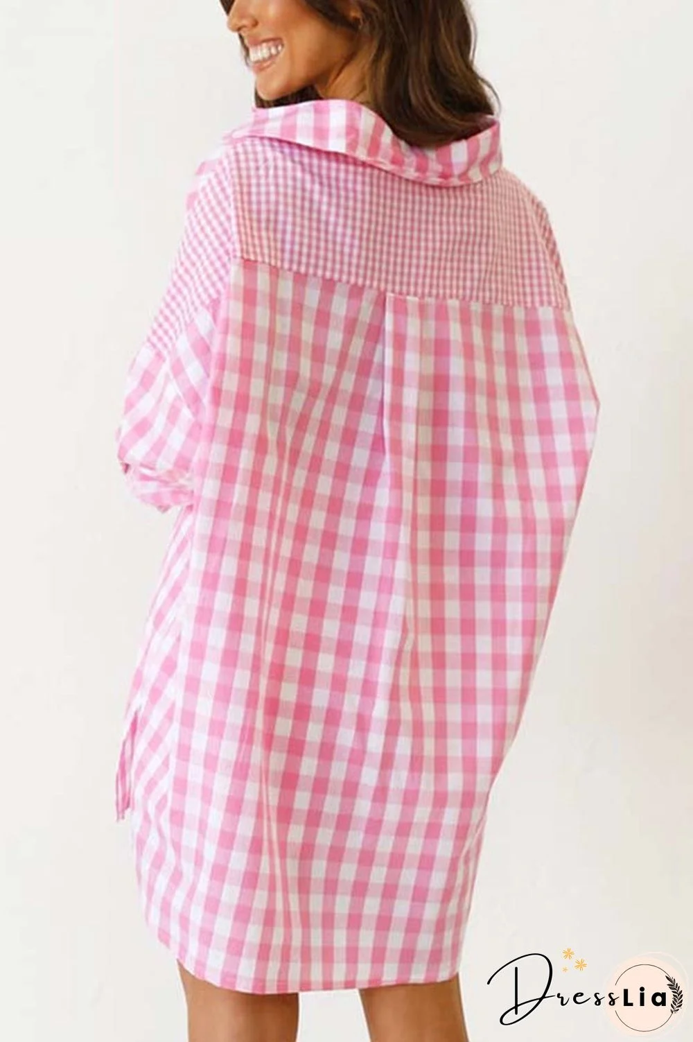 One Split Wonder Plaid Button Shirt