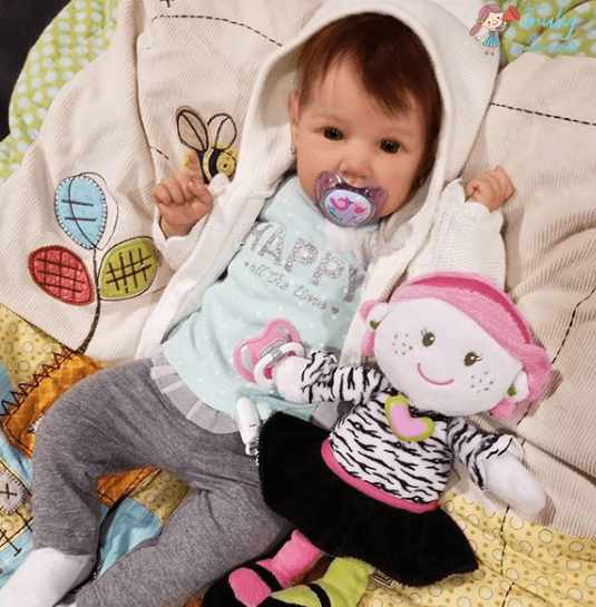 Miniture Cute 12'' Look Real Reborn Mini Toddler Baby Doll Girl Under $50 Winni by Creativegiftss® Shop -Creativegiftss® - [product_tag] RSAJ-Creativegiftss®