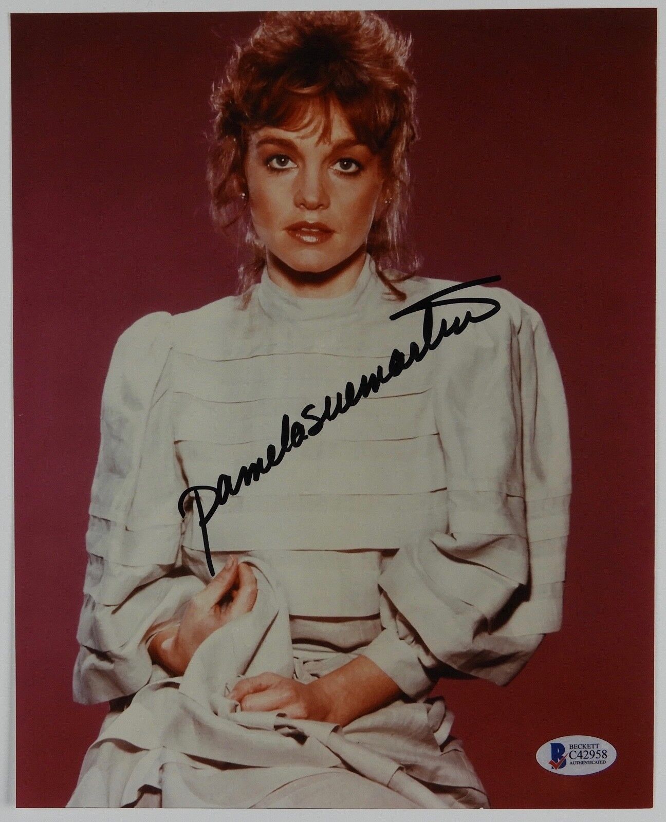 Pamela Sue Martin signed autograph Photo Poster painting 8 x 10 BAS COA Beckett
