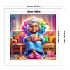 (Multi-Style) Funny Grandma-11CT Stamped Cross Stitch 40*40cm/15.75*15.75in