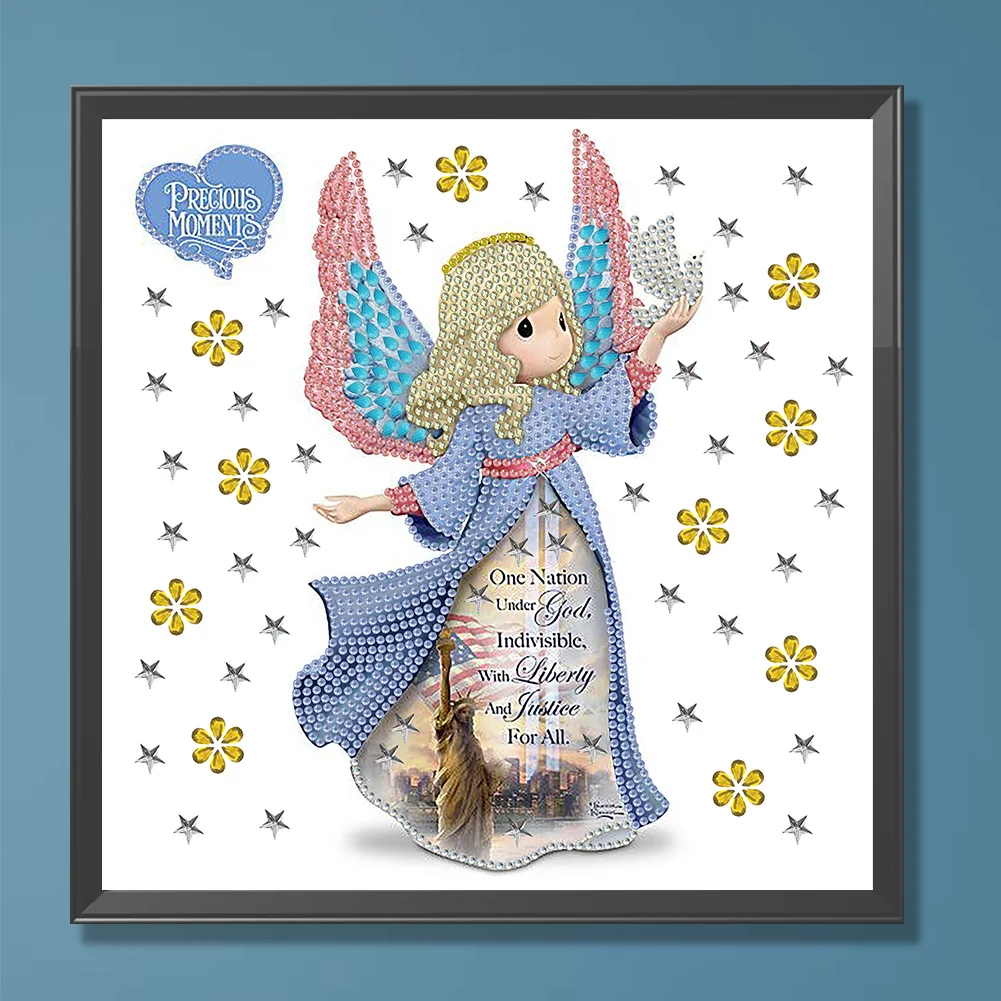 Diamond Painting - Partial Special Shaped Drill - Doll(30*30cm)