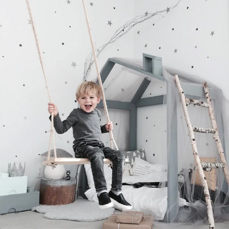 Baby Nursery Little Stars Wall Stickers For Kids Room Wall Decal Children Room Wall Sticker Kids Room Wall Art Home Decoration